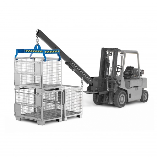RR Industrietechnik Gitterboxtraverse Typ RGT 610x1240mm RAL 5010 Enzianblau