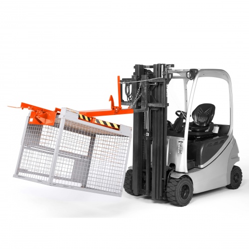 RR Industrietechnik Gitterboxwender 570x1640x450mm 450kg Tragkraft RAL 2004 Reinorange
