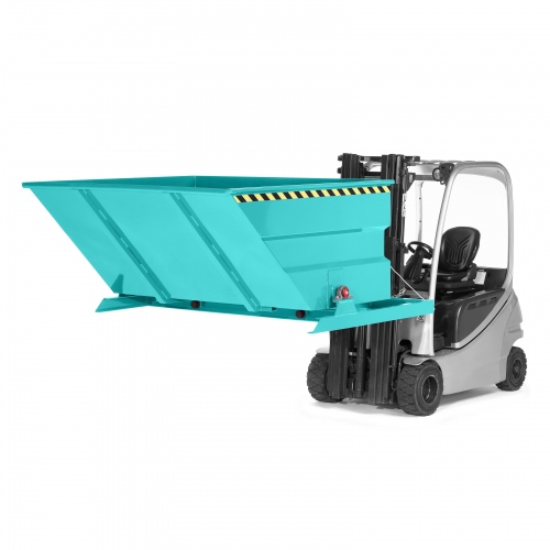 RR Industrietechnik Großraumkipper Typ RGK-400 2220x2380x1295mm 4000dm³ RAL 5018 Türkisblau