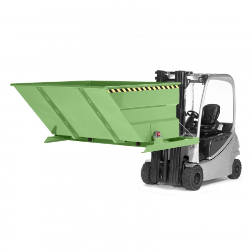 RR Industrietechnik Großraumkipper Typ RGK-300 2220x2380x1045mm 3000dm³ RAL 6011 Resedagrün