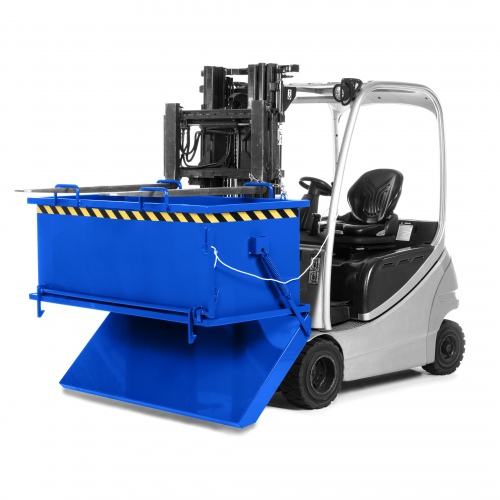 RR Industrietechnik Klappbodenbehälter Typ RKB 1650x850x845mm 750dm³ RAL 5010 Enzianblau