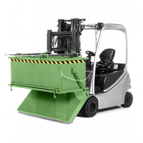 RR Industrietechnik Klappbodenbehälter Typ RKB 1810x1010x845mm 1000dm³ RAL 6011 Resedagrün