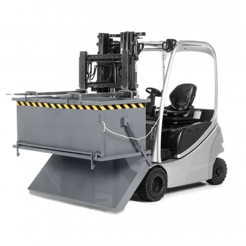 RR Industrietechnik Klappbodenbehälter Typ RKB 1810x1010x845mm 1000dm³ RAL 7005 Mausgrau