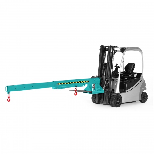 RR Industrietechnik Kranarm Typ RKA5 bis zu 5000kg Tragkraft RAL 5018 Türkisblau