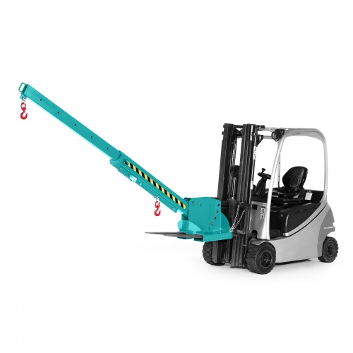 RR Industrietechnik Kranarm Typ RKT3 bis zu 3000kg Tragkraft RAL 5018 Türkisblau