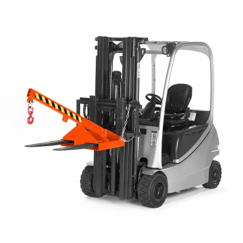 RR Industrietechnik starrer Kranarm Typ RLH-1 bis zu 1000kg Tragkraft RAL 2004 Reinorange
