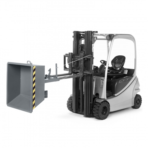 RR Industrietechnik Minikipper Typ RMI-25 975x1075x450mm 250dm³ RAL 7005 Mausgrau