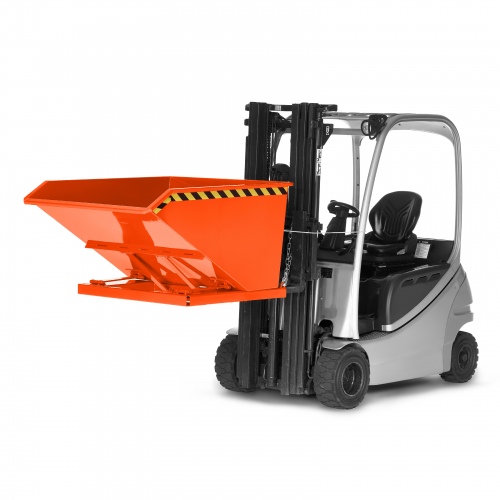 RR Industrietechnik Muldenkipper Typ RTK-100 1580x1450x780mm 1000dm³ RAL 2004 Reinorange