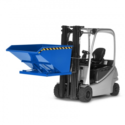 RR Industrietechnik Muldenkipper Typ RTK-100 1580x1450x780mm 1000dm³ RAL 5010 Enzianblau