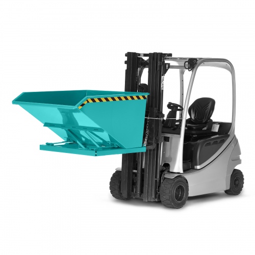 RR Industrietechnik Muldenkipper Typ RTK-50 830x1450x780mm 500dm³ RAL 5018 Türkisblau