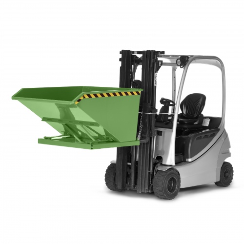 RR Industrietechnik Muldenkipper Typ RTK-50 830x1450x780mm 500dm³ RAL 6011 Resedagrün