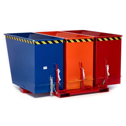 RR Industrietechnik Muldenkipper RUK-TRIO RAL5010/3000/2004 3x600m³
