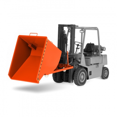 RR Industrietechnik Selbstkipper Typ RSK-S-100 1580x1640x1060mm 1000dm³ RAL 2004 Reinorange
