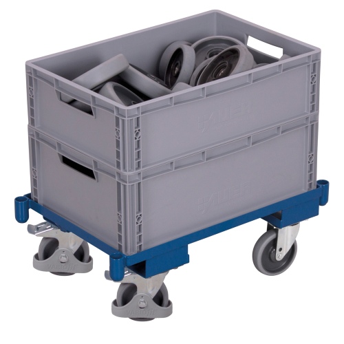 VARIOfit Euro-System-Roller mit Eckhülsen ohne Boden 605x410mm