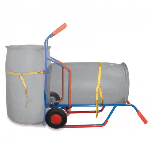VARIOfit Fasskarre für Kunststofffässer 250kg Traglast Luftbereifung