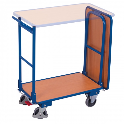 VARIOfit Klappbügelwagen mit 2 Etagen 720x450mm Ladefläche