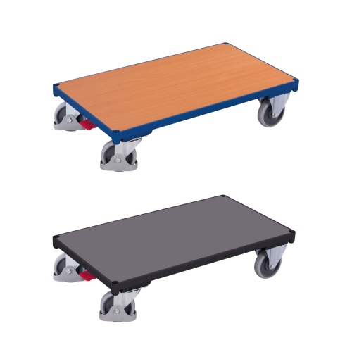 VARIOfit Plattformwagen 1260x800mm 500kg Traglast RAL 5010 Enzianblau