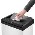 Hailo großraum Abfallbox Big-Box Swing XL Silber-small
