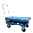 Hanselifter manueller mobiler Hubtisch mit Waage SPA500W Hubhöhe 12020mm Tragkraft 500kg-small