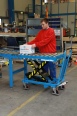 Hanselifter Hubtischwagen mit Rollenbahn SPR SPSR Hubhöhe bis 1690mm Tragkraft bis 500kg Hanselifter Hubtischwagen mit Rollenbahn SPR SPSR Hubhöhe bis 1690mm Tragkraft bis 500kg-small