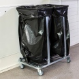 Kongamek Müllsackständer 820x450x900mm für 2x125l-Säcke-small