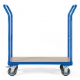 Protaurus Plattformwagen mit 2 Schiebebügeln ohne Bordkante 850x500mm-small