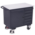 VARIOfit ESD Werkstattwagen mit Schrank und 6 Schubladen-small