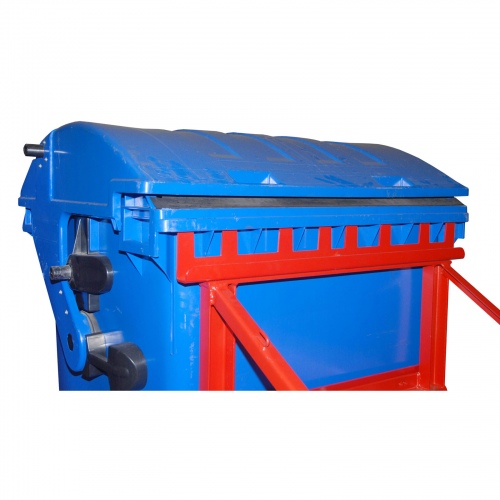 Bauer Mülltonnen-Heber MH-II, lackiert, Lichtblau