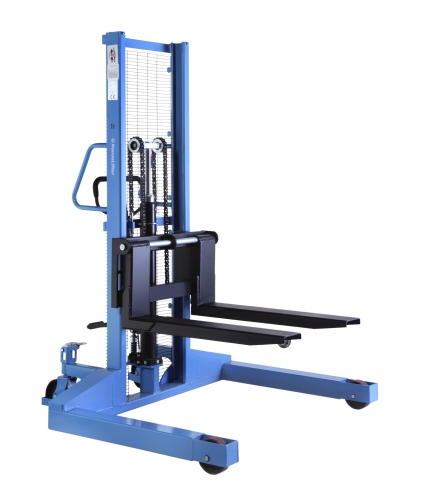 Hanselifter Breitspur-Hochhubwagen SDJ1016BS Tragkraft 1000kg Hubhöhe 1600mm