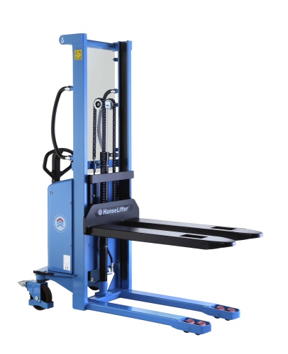 Hanselifter Hochhubwagen E-SDJ1016 Hubhöhe 1600mm Tragkraft 1000kg