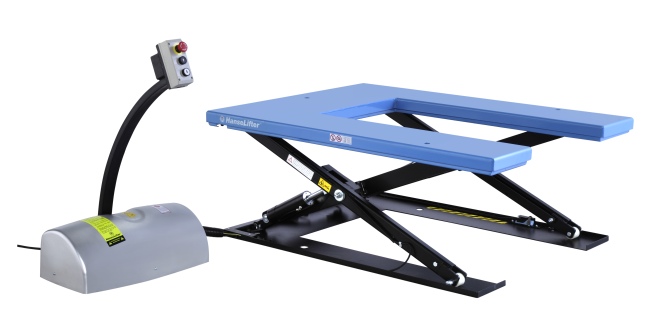 HanseLifter Hubtisch HTF-U mit U-Profil 230V oder 380V Tragkraft 1000kg Hubhöhe 840mm