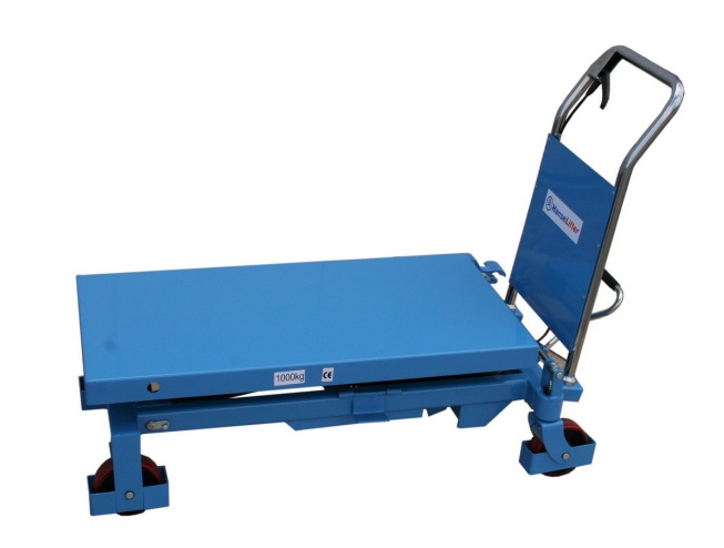 Hanselifter mobiler Scherenhubtischwagen SPA1000 Tragkraft 1000kg