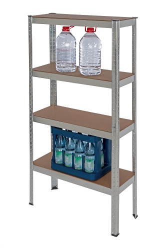 Pro-Bau-Tec Schwerlaststeckregal "Basis" Tragkraft 100kg