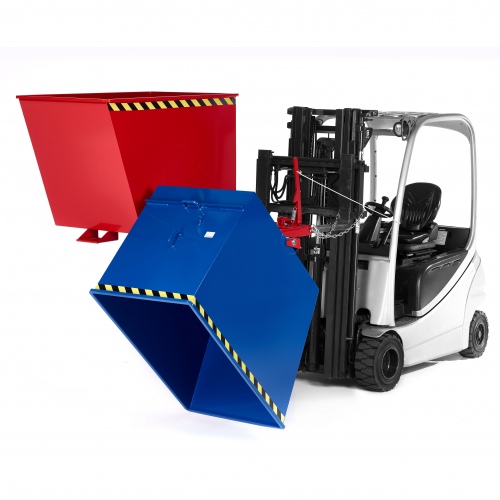 RR Industrietechnik Muldenkipper RUK-DUO RAL5010/3000 2x900m³