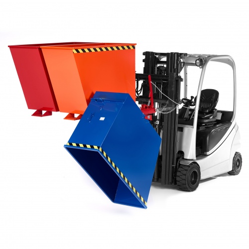 RR Industrietechnik Muldenkipper RUK-TRIO RAL5010/3000/2004 3x600m³