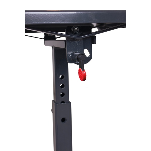 VARIOfit ESD-Materialständer, einseitig neigbar mit höhenverstellbarer Ladefläche