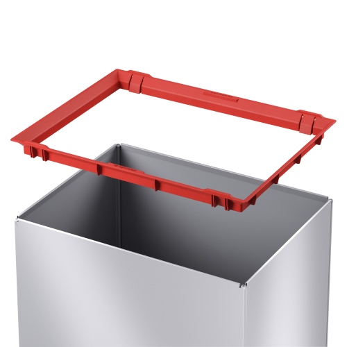 Hailo großraum Abfallbox Big-Box Swing L Silber