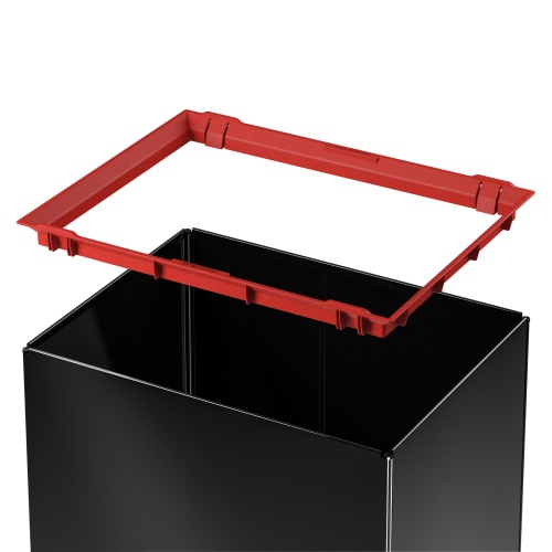 Hailo großraum Abfallbox Big-Box Swing L Schwarz