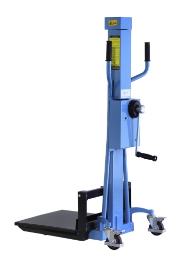 Hanselifter Handwindenstapler HWHH Hubhöbe bis 1100mm Tragkraft bis 150kg