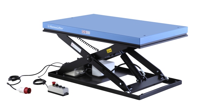HanseLifter Hubtisch HIW 230V oder 380V Tragkraft bis 2000kg Hubhöhe 1010mm