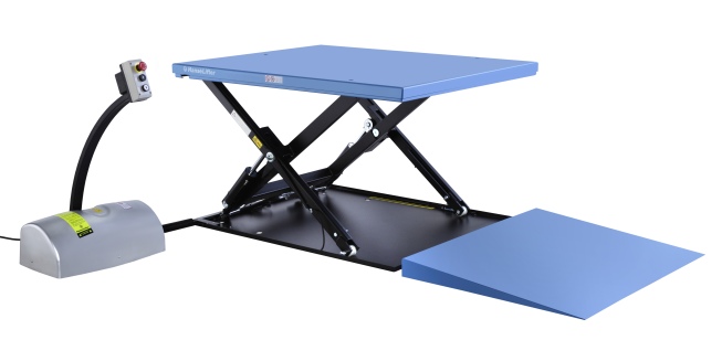 HanseLifter Hubtisch HTF-G 380V mit Auffahrrampe Hubhöhe 840mm Tragkraft 1000kg