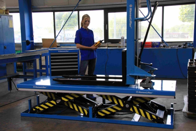 HanseLifter Hubtisch TASHT 380V Hubhöhe bis 1050mm Tragkraft bis 8000kg