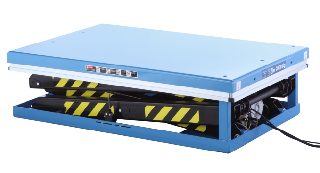 Hanselifter Hubtisch DSHT 230V oder 380V Hubhöhe bis 2050mm Tragkraft bis 4000kg