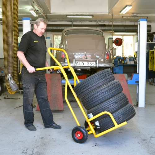 Kongamek Reifentransportwagen 1650x830x502mm mit Luftbereifung und 200kg Tragkraft