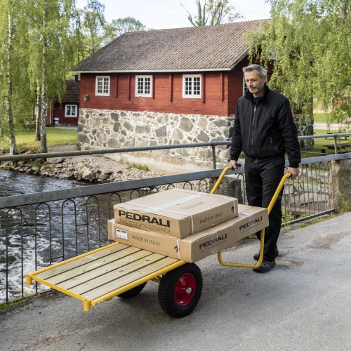 Kongamek Schwerlastwagen 1650x615mm Ladefläche mit Luftbereifung und 500kg Tragkraft