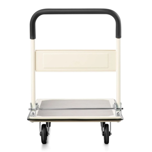 Pallit Schiebebügelwagen Carry in Weiß Tragkraft 300kg