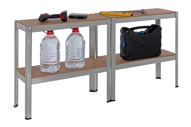 Pro-Bau-Tec Schwerlaststeckregal "Basis" Tragkraft 100kg
