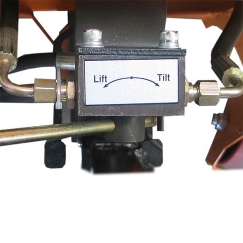 qteck Behälter-/Palettenneiger zum Heben und Kippen 90° Hubkraft 1000kg Gabellänge 1305mm