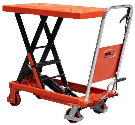 Schefer mobiler Hubtisch SHW Premium Einfachschere Hublast 300 kg