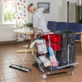 Kongamek Reinigungswagen verzinkt 770x550x1000mm für 25l-Säcke-small